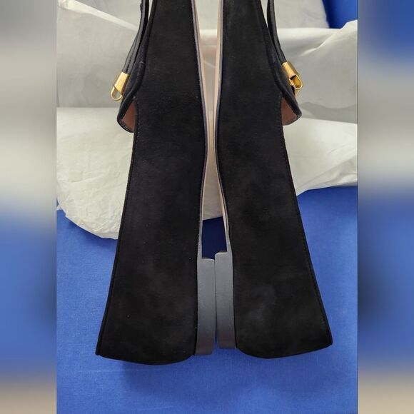 $600+ Stuart Weitzman Slipknot Suede Loafer Women's Size 5.5 - Picture 7 of 7